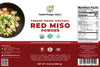 Freeze Dried Organic Red Miso Powder 45oz (1300g) #10 can (2-Pack)