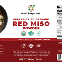 Freeze Dried Organic Red Miso Powder 45oz (1300g) #10 can (2-Pack)