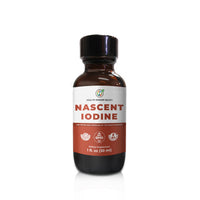 Health Ranger's Nascent Iodine 1 fl oz (30ml) - 2% Strength (Cap - For Long Term Storage)