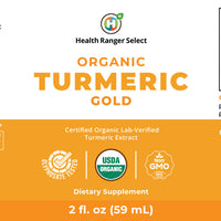 Health Ranger's Organic Turmeric Gold liquid extract 2 fl. oz.