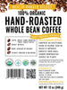 100% Organic Hand-Roasted Whole Bean Coffee (Honey Processed Honduras) 12oz, 340g