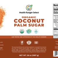 Organic Coconut Palm Sugar 56 oz (#10 can, 1587g) (2-Pack)