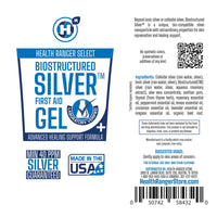 Biostructured Silver™ Gel Tube 3.38 fl. oz (100 ml)