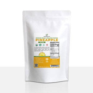 Organic Freeze Dried Pineapple 1.5oz (43g)