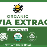 Organic Stevia Extract Powder 0.6oz (18g)