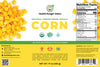 Freeze-Dried Organic Whole Corn (17oz, #10 can) (2-Pack)