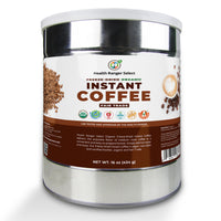 Fair Trade Organic Freeze-Dried Instant Coffee 16oz (454g) #10 CAN (2-Pack)