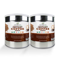 Fair Trade Organic Freeze-Dried Instant Coffee 16oz (454g) #10 CAN (2-Pack)