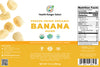 Freeze-Dried Organic Banana 14oz (396g) #10 Can (2-Pack)