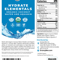 Hydrate Elementals - Organic Coconut Water and Aquamin 10 oz (283g)