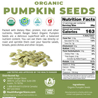 Organic Pumpkin Seeds 12 oz (340 g)