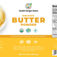 Organic Butter Powder 38 oz (1077 g) #10 Can (2-Pack)