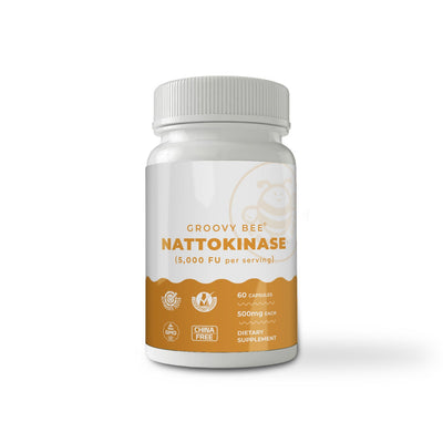 Nattokinase (5,000 FU per Serving) 60 Capsules (500mg Each)