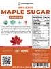 Organic Maple Sugar Powder 12oz (340g)