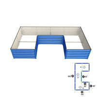 Olle Gardens Anti-corrosion Aluminum Support Rods for Infinity Garden Beds