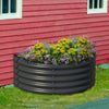 Olle Gardens 17" Tall Decorative Semi-circle Raised Garden Bed