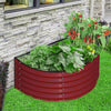 Olle Gardens 17" Tall Decorative Semi-circle Raised Garden Bed