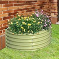 Olle Gardens 17" Tall Decorative Semi-circle Raised Garden Bed