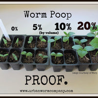 Urban Worm Company Worm Castings - Approved for Organic Use