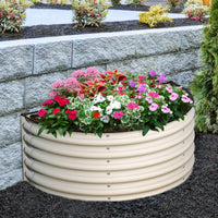 Olle Gardens 17" Tall Decorative Semi-circle Raised Garden Bed