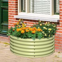 Olle Gardens 17" Tall Decorative Semi-circle Raised Garden Bed