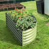 Olle Gardens 17" Tall Decorative Semi-circle Raised Garden Bed