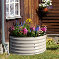 Olle Gardens 17" Tall Decorative Semi-circle Raised Garden Bed